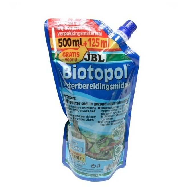 JBL Biotopol 100ml, Conditionneur d'eau pour aquarium d'eau douce