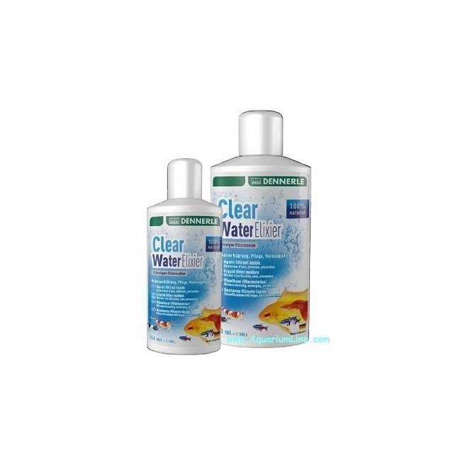 Dennerle Clear Water Elixier -Conditionneur d'eau pour aquarium