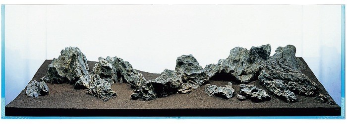 Caisse de 10 Kg de pierres naturelles Paysage 5 - 15 cm pour aquarium d'eau  douce - Décorations pour aquarium/Roches et pierres naturelles -   - Aquariophilie